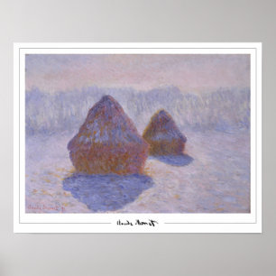Poster d'art Claude Monet Zedign #670