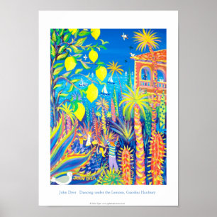 Poster d'art : "Danser sous les citrons"