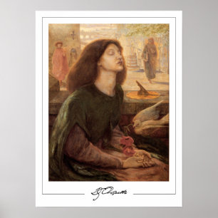 Poster d'art Dante Gabriel Rossetti Zedign #42