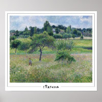 Poster d'art de Camille Pissarro Zedign #309-2