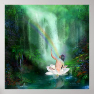 Poster d'art de Healing Place/Imprimer