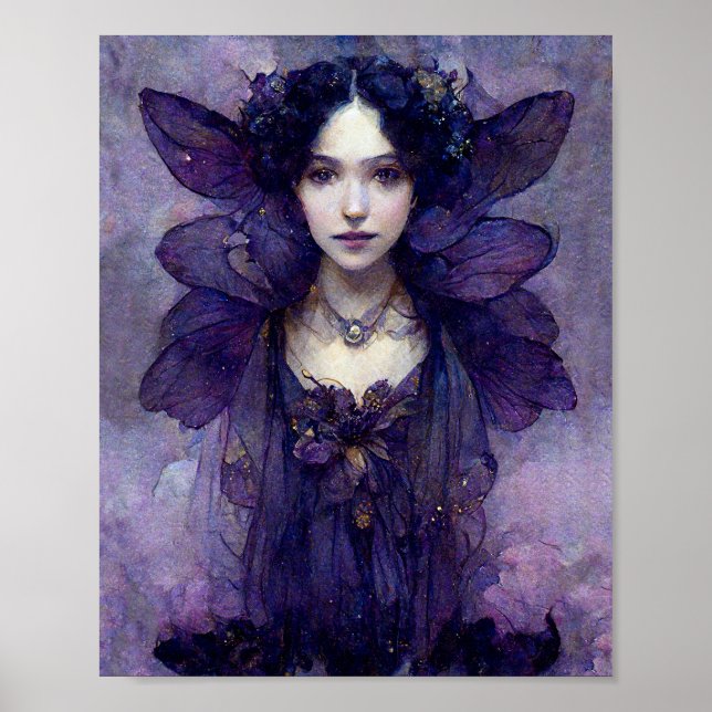 Poster d'art de l'Imaginaire de la fée gothique vi (Devant)