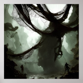 Poster d'art de l'Imaginaire de l'Araignée géante