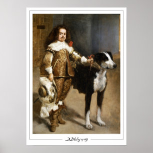 Poster d'art Diego Velázquez Zedign #108