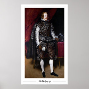 Poster d'art Diego Velázquez Zedign #75