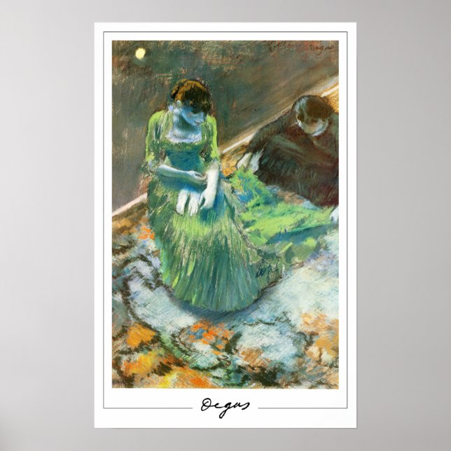 Poster d'art Edgar Degas Zedign #159-2 (Devant)