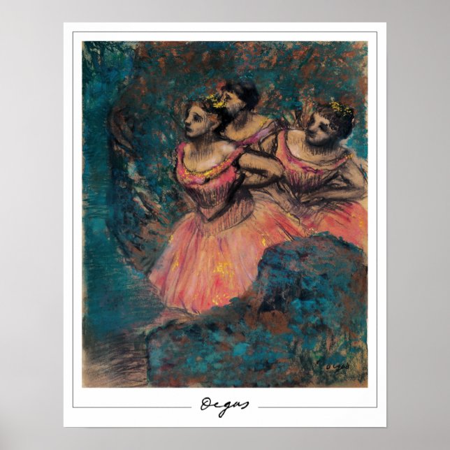 Poster d'art Edgar Degas Zedign #37 (Devant)