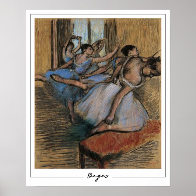 Poster d'art Edgar Degas Zedign #416 (Devant)