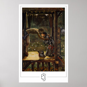 Poster d'art Edward Burne-Jones Zedign #14