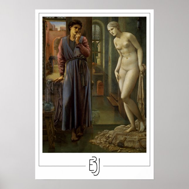 Poster d'art Edward Burne-Jones Zedign #17 (Devant)