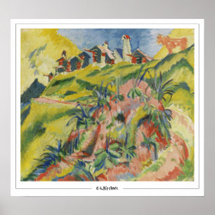Poster d'art Ernst Ludwig Kirchner Zedign #240