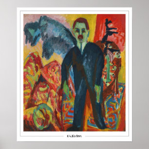 Poster d'art Ernst Ludwig Kirchner Zedign #360