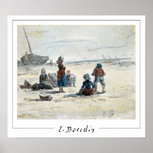 Poster d'art Eugène Boudin Zedign #4