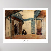 Poster d'art Eugène Delacroix Zedign #339