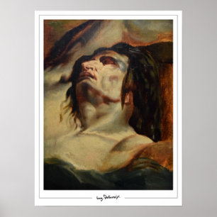 Poster d'art Eugène Delacroix Zedign #537