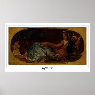 Poster d'art Eugène Delacroix Zedign #699