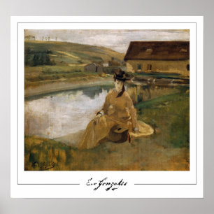 Poster d'art Eva Gonzalès Zedign #3