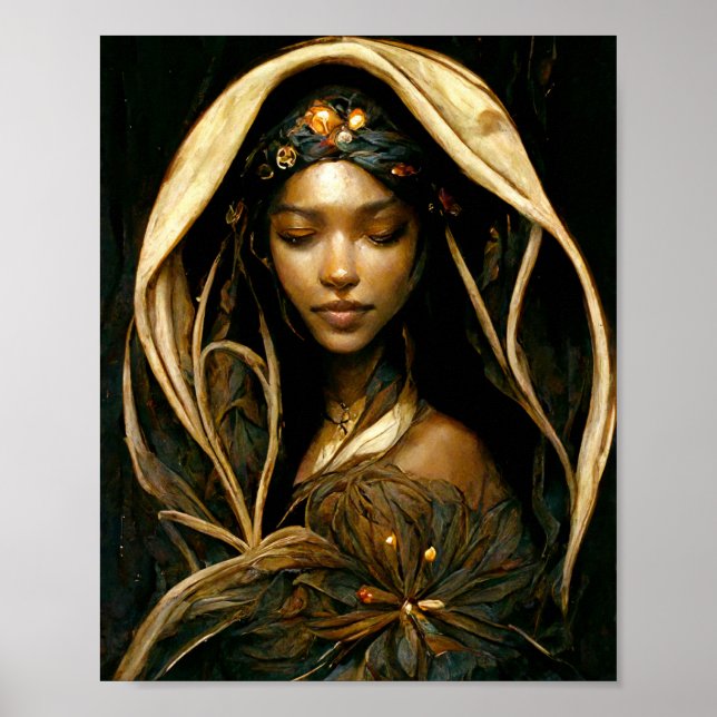Poster d'art Fae Imaginaire d'automne (Devant)