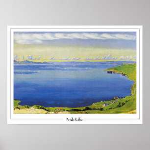 Poster d'art Ferdinand Hodler Zedign #120