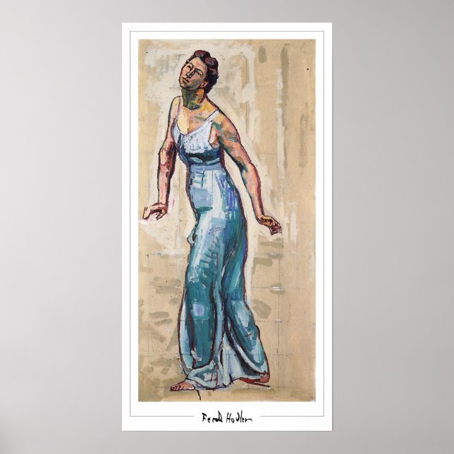 Poster d'art Ferdinand Hodler Zedign #153 (Devant)