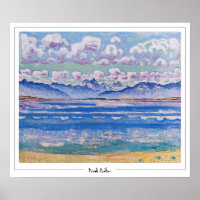 Poster d'art Ferdinand Hodler Zedign #230