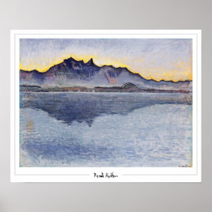 Poster d'art Ferdinand Hodler Zedign #237