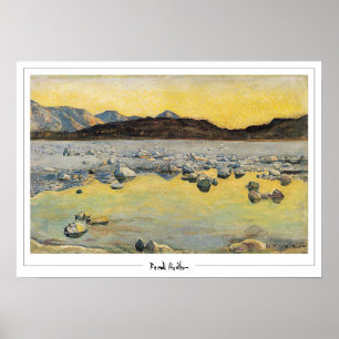 Poster d'art Ferdinand Hodler Zedign #84