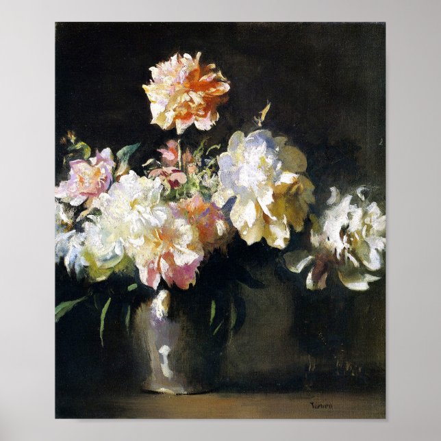 Poster d'Art Floral vintage (Devant)