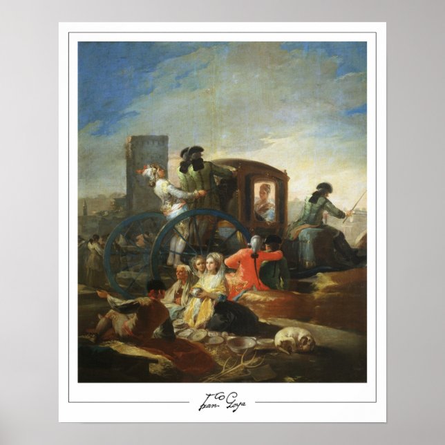Poster d'art Francisco Goya Zedign #18 (Devant)