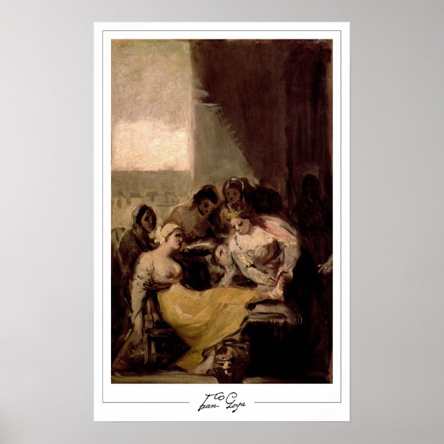 Poster d'art Francisco Goya Zedign #515 (Devant)