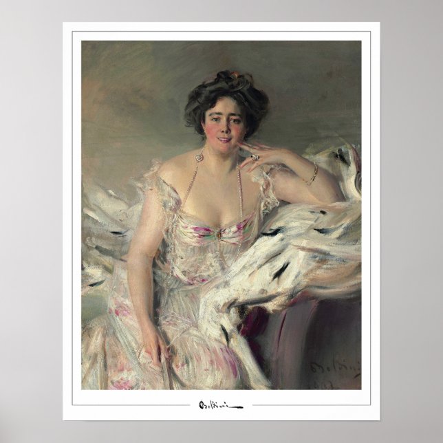 Poster d'art Giovanni Boldini Zedign #13 (Devant)