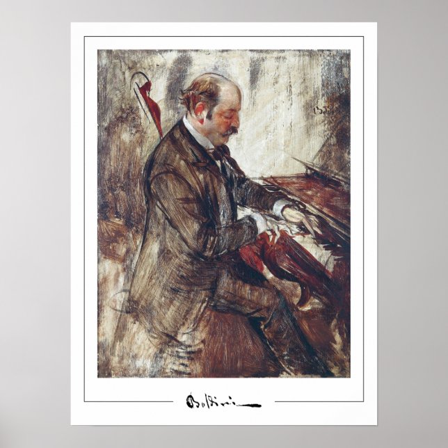 Poster d'art Giovanni Boldini Zedign #14 (Devant)