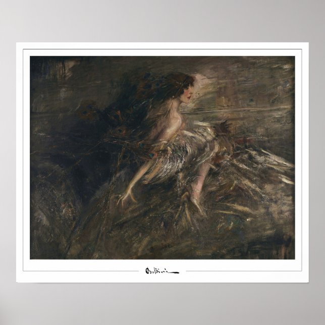 Poster d'art Giovanni Boldini Zedign #322 (Devant)