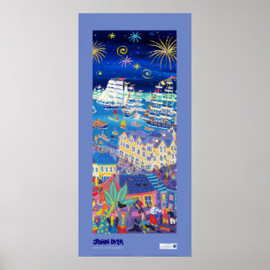 Poster d'art : Grands navires et petits navires 20