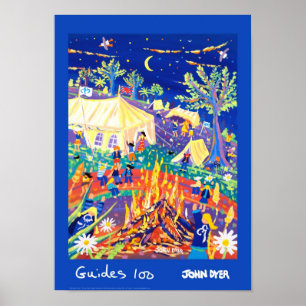 Poster d'art : Guides 100 ans de plaisir!