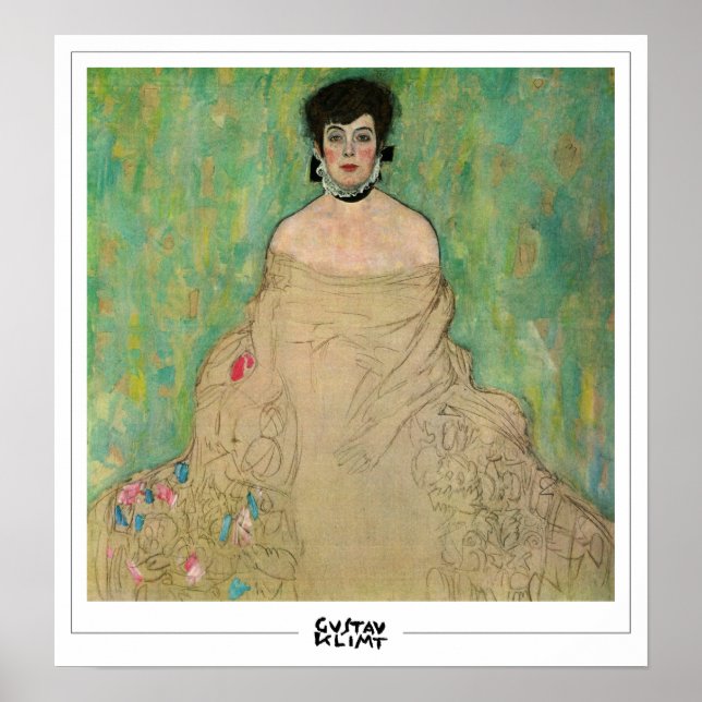 Poster d'art Gustav Klimt Zedign #186 (Devant)