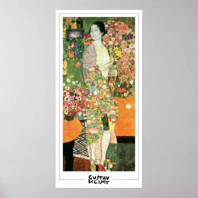 Poster d'art Gustav Klimt Zedign #419 (Devant)