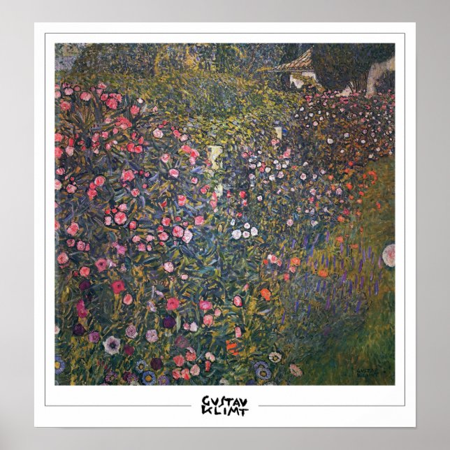 Poster d'art Gustav Klimt Zedign #508 (Devant)