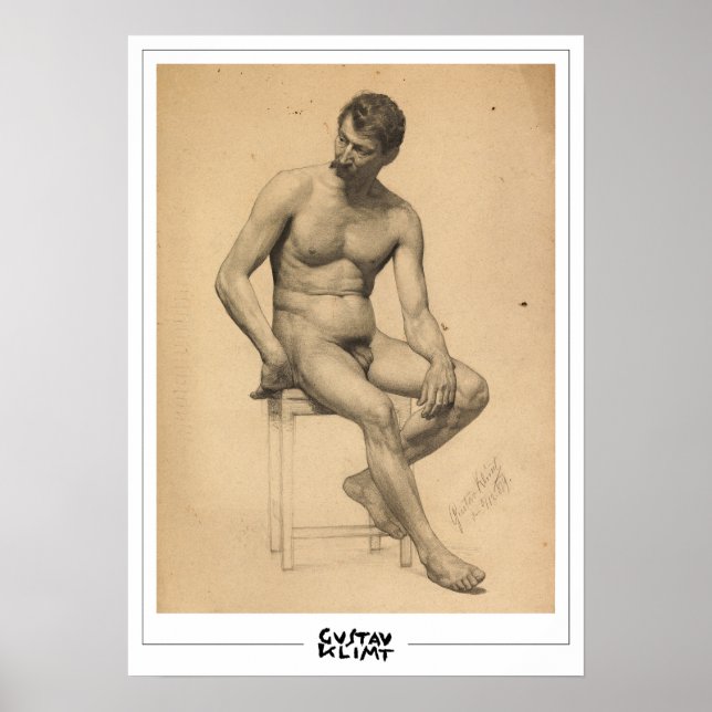Poster d'art Gustav Klimt Zedign #514 (Devant)