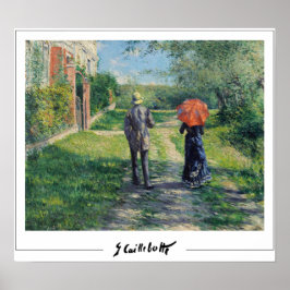 Poster d'art Gustave Caillebotte Zedign #14