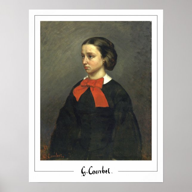 Poster d'art Gustave Courbet Zedign #191-2 (Devant)