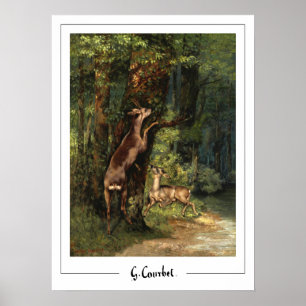 Poster d'art Gustave Courbet Zedign #207-2