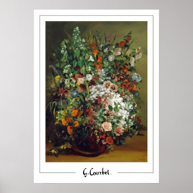 Poster d'art Gustave Courbet Zedign #282 (Devant)