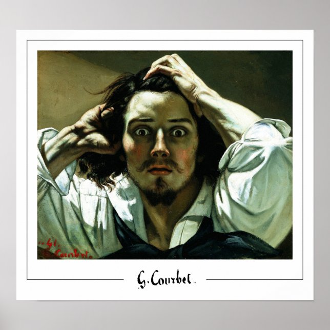 Poster d'art Gustave Courbet Zedign #368 (Devant)