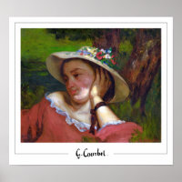 Poster d'art Gustave Courbet Zedign #83