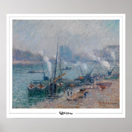 Poster d'art Gustave Loiseau Zedign #347