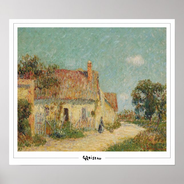 Poster d'art Gustave Loiseau Zedign #361 (Devant)