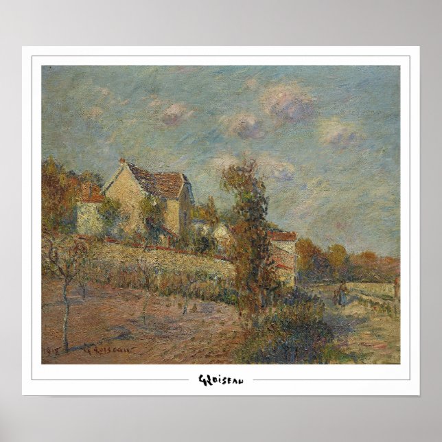 Poster d'art Gustave Loiseau Zedign #362 (Devant)