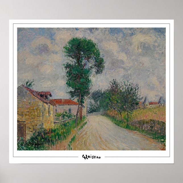 Poster d'art Gustave Loiseau Zedign #366 (Devant)