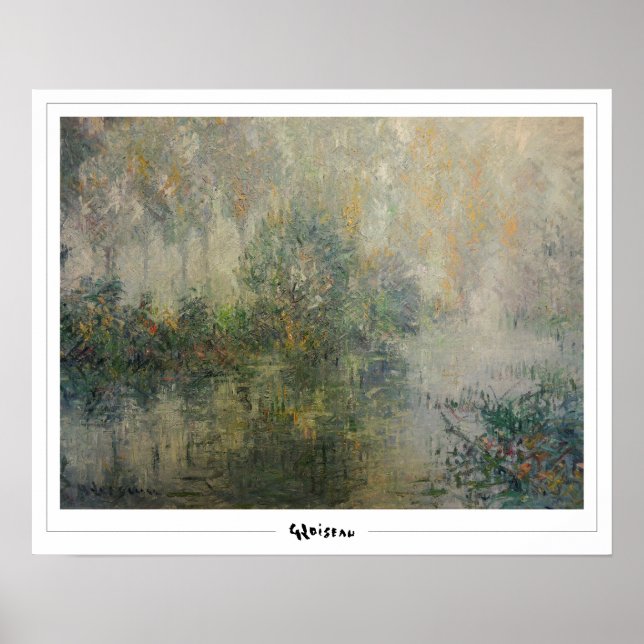 Poster d'art Gustave Loiseau Zedign #389 (Devant)